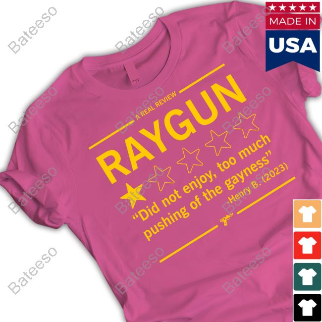 A Real Review Raygun Hooded Sweatshirt