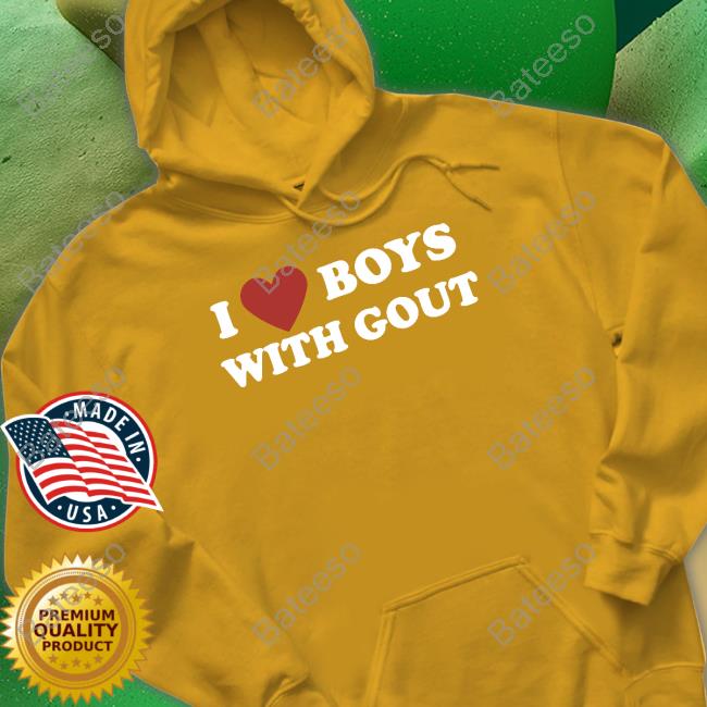 #1 Genya Stan I Heart Boys With Gout Shirt